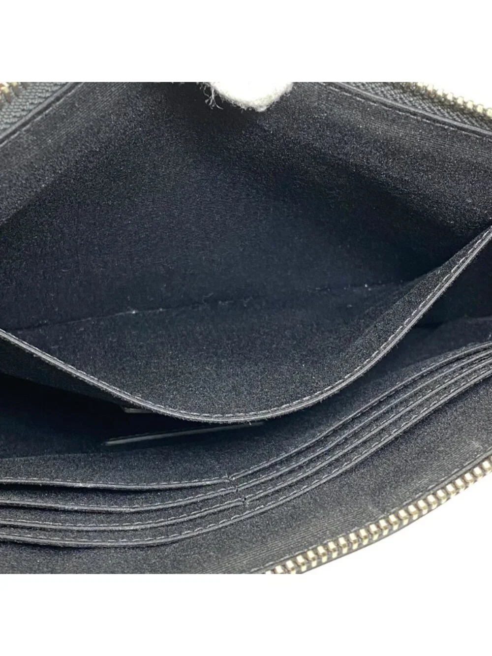 Saint Laurent Clutch Leather Black Practical - Picture 6 of 10